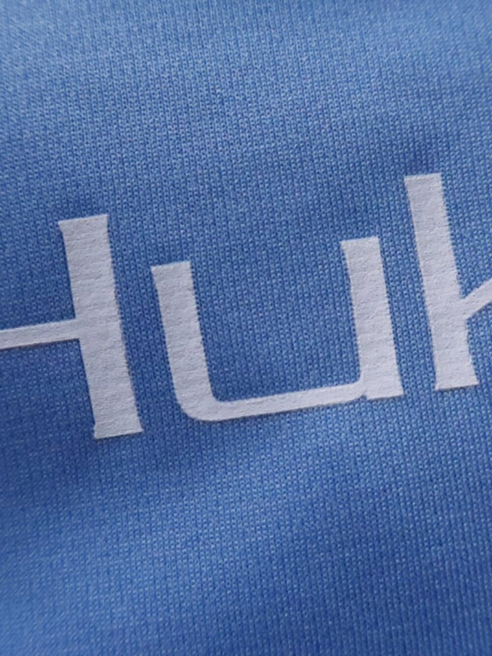Huk Performance Fishing Lt Blue Qtr. Zip (M) OMG! 😎 🐟
